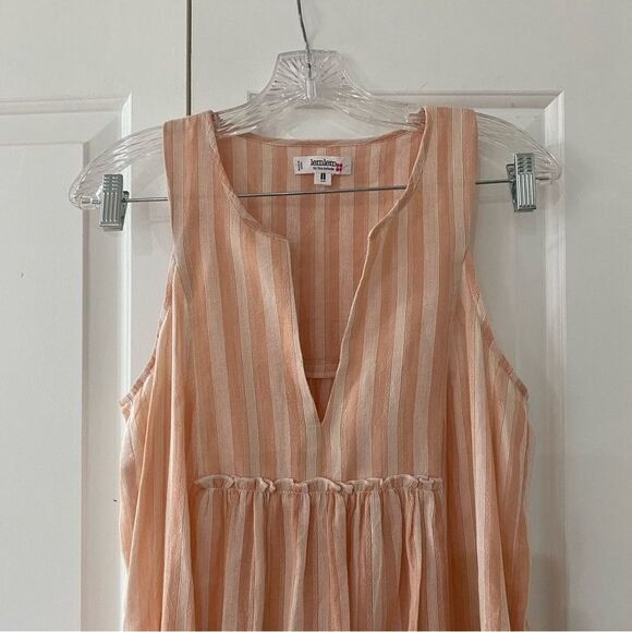 Lemlem Taytu Bib Peach Dress - Picture 9 of 9